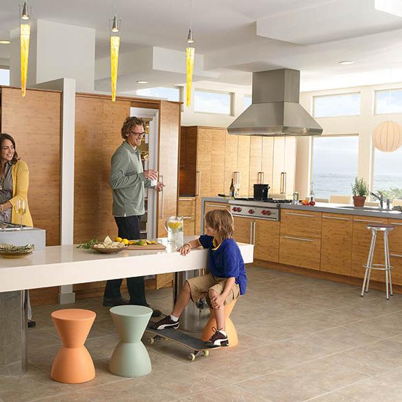 Wolf island on sale range hood